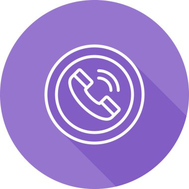 Telefon. Web simgesi basit tasarım 