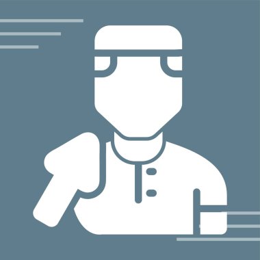 user icon, vector illustration simple design