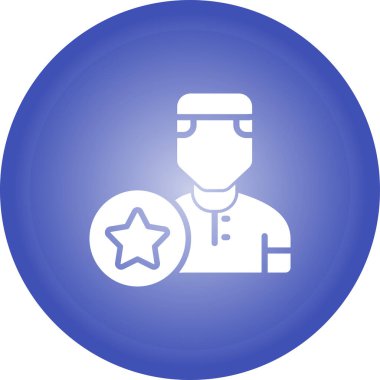 user icon, vector illustration simple design