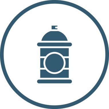 Sprey Kutusu simgesi, basit illüstrasyon