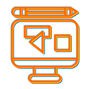 Prototip Simgesi, Vektör İllüstrasyonu 