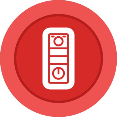 masaüstü web simgesi vektör çizimi