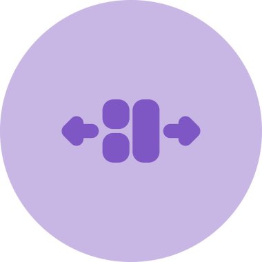 Düzen Akıcı Ağ ikonu vektör çizimi