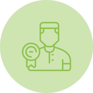 User icon, vector illustration simple design