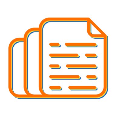 Sürüm Denetim web simgesi basit illüstrasyon