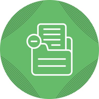 Belge Simgeyi kaldır, vektör illüstrasyonuName