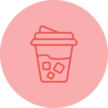 süt şişesi simgesi, vektör illüstrasyonu