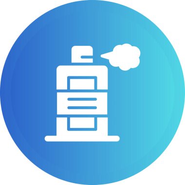 Sprey boya ikonunun web illüstrasyonu