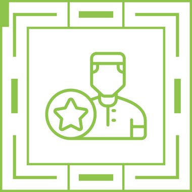 user icon, vector illustration simple design