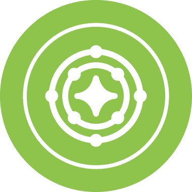 Yıldız simgesinin vektör illüstrasyonu