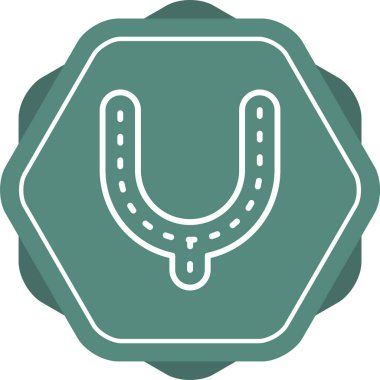 Küf modern simgesi beyaz arkaplanda izole 