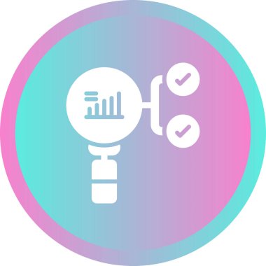 vector illustration of Prescriptive Analytics icon clipart