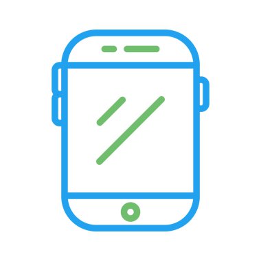 Akıllı telefon. Web simgesi basit tasarım