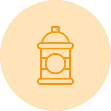 Sprey Kutusu simgesi, basit illüstrasyon