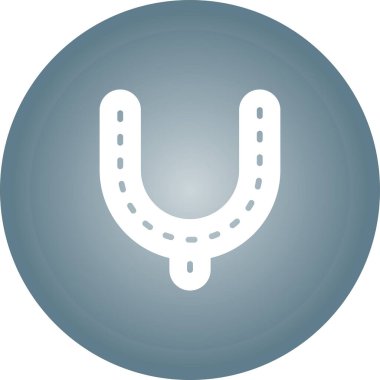 Küf modern simgesi beyaz arkaplanda izole 