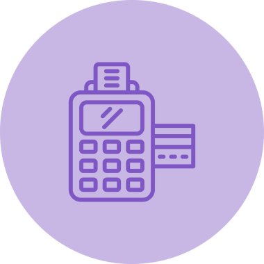 Manyetik Çizgili Okuyucu simgesinin vektör çizimi