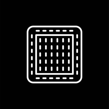 Ana kart web simgesi vektör illüstrasyonu