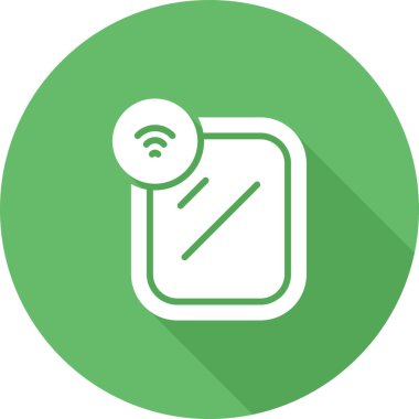 Akıllı Ayna simgesi, vektör illüstrasyonu  