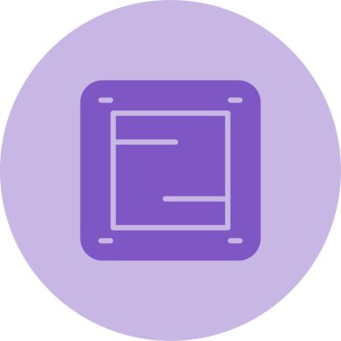 Ana kart web simgesi vektör illüstrasyonu