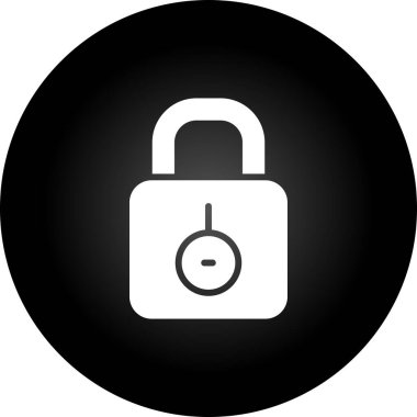 ikon vektör illüstrasyonunu kilitle