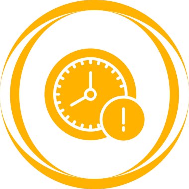 Anımsatıcının modern ünlem simgesi ile vektör illüstrasyonu