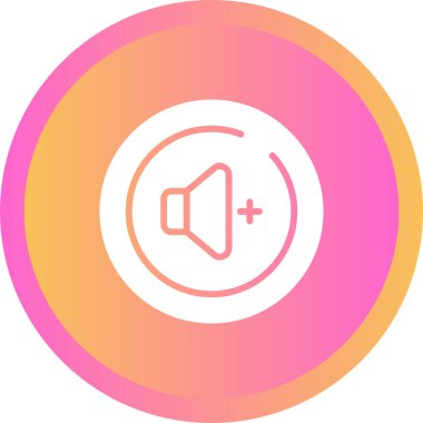 Ses hoparlörü web illüstrasyonu