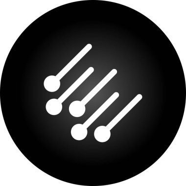 Hail modern simgesinin vektör illüstrasyonu