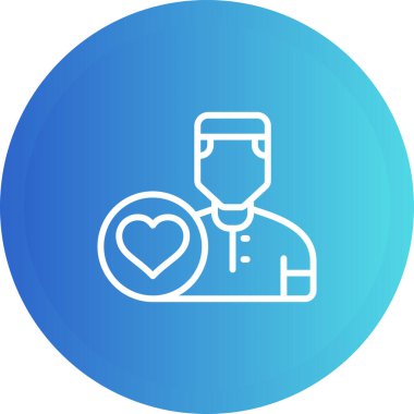 user icon, vector illustration simple design