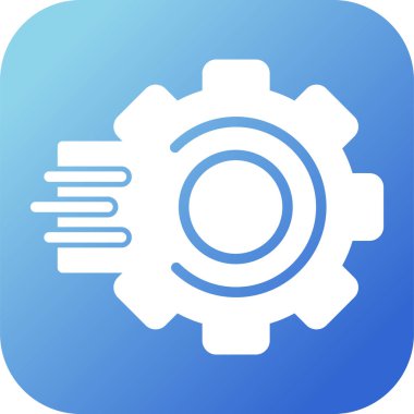 Beyaz arkaplanda hızlı yanıt simgesi izole edildi 