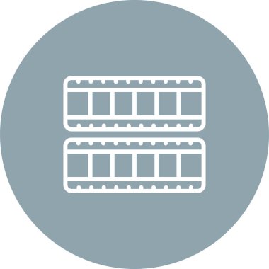 Beyaz arkaplanda izole edilmiş modern simge kaydırılıyor 