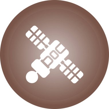 uydu simgesi web illüstrasyonu