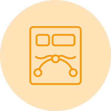 Vektör dosya simgesi çizimi 