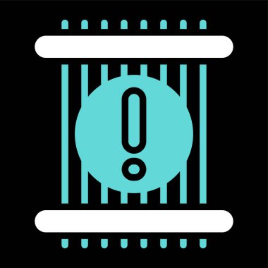 tel işaretleyici, modern simge vektör illüstrasyonu