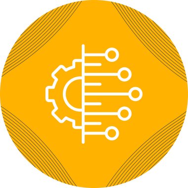 Veri Entegrasyonu simgesi, vektör illüstrasyonu 