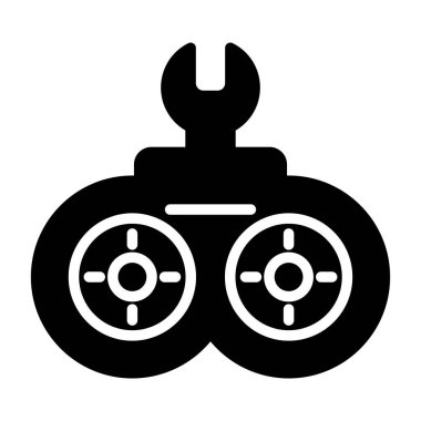 Web simgesi vektör illüstrasyonunu onar