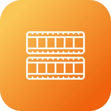 Beyaz arkaplanda izole edilmiş modern simge kaydırılıyor 