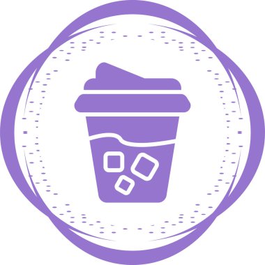 süt şişesi simgesi, vektör illüstrasyonu