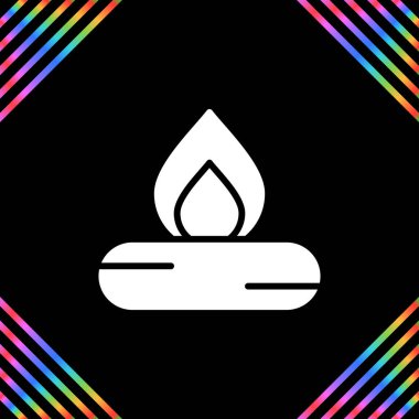 Simge vektör resimlemesini ateşle