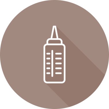 Kablo Çekme Kayganlaştırıcı simgesi, vektör illüstrasyonu  