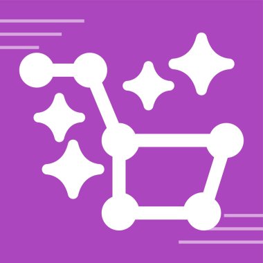 Yıldız simgesinin vektör illüstrasyonu