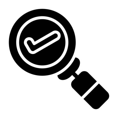 Kalite Denetim simgesi vektör çizimi