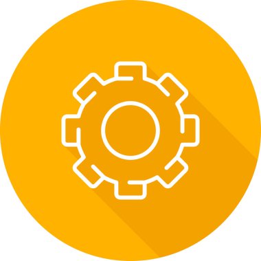 Teçhizat Web simgesi basit illüstrasyon