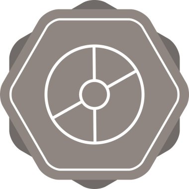 Disk modern simgesinin vektör illüstrasyonu