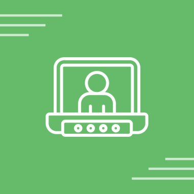 user icon, vector illustration simple design