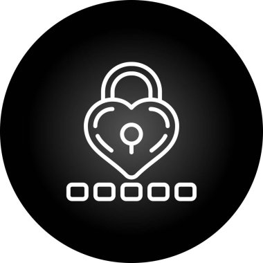 Pincode ağ simgesi, vektör illüstrasyonu 