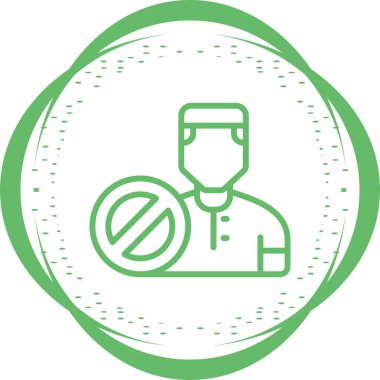 user icon, vector illustration simple design