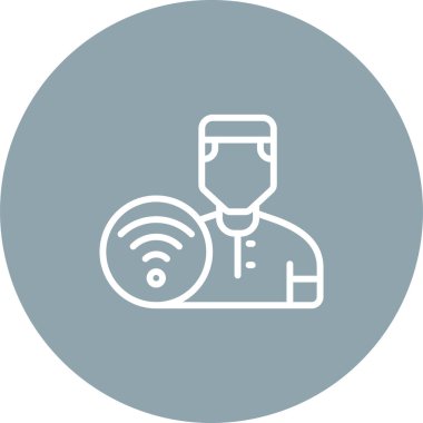 user icon, vector illustration simple design