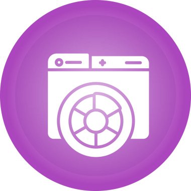 renk paleti. Web simgesi basit illüstrasyon