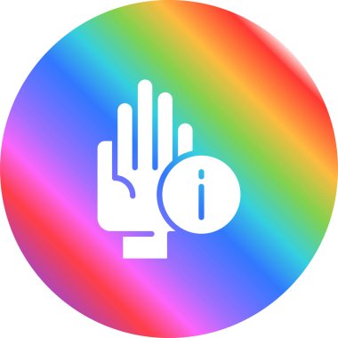 el hareketi ve Bilgi simgesi 