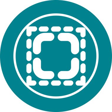 Büyütme Ağ simgesinin vektör illüstrasyonu